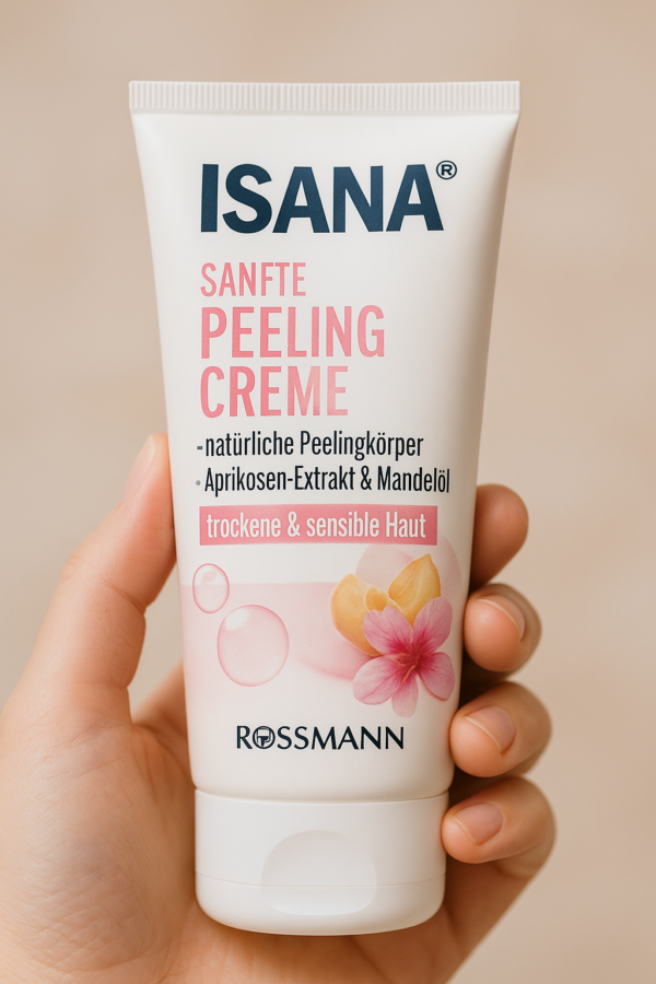 مقشر Isana بمستخلص المشمش وزيت اللوز