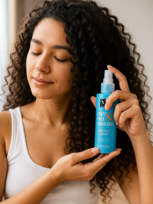 سيروم XHC Frizz & Free & Fabulous – يخلّي شعرچ ناعم بلا نفشة