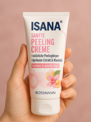 مقشر Isana بمستخلص المشمش وزيت اللوز