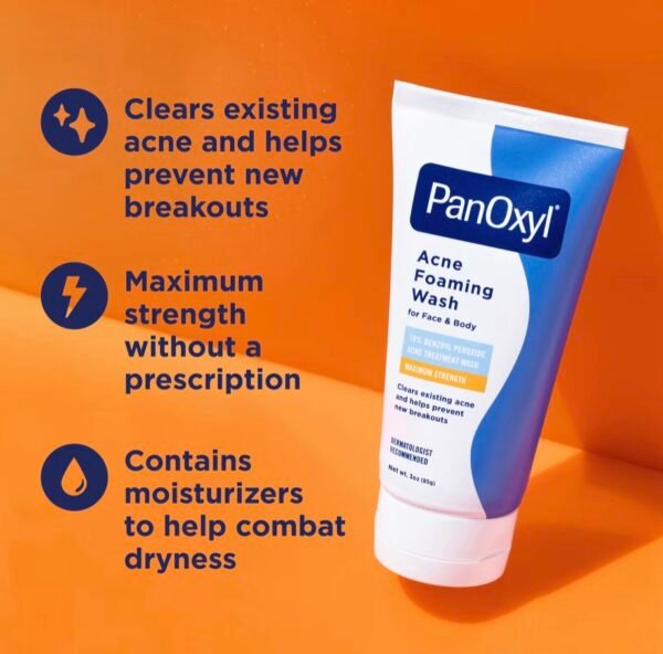 screenshot-44 غسول PanOxyl الفوّاح لعلاج حب الشباب – قوة 10% بنزويل بروكسايد