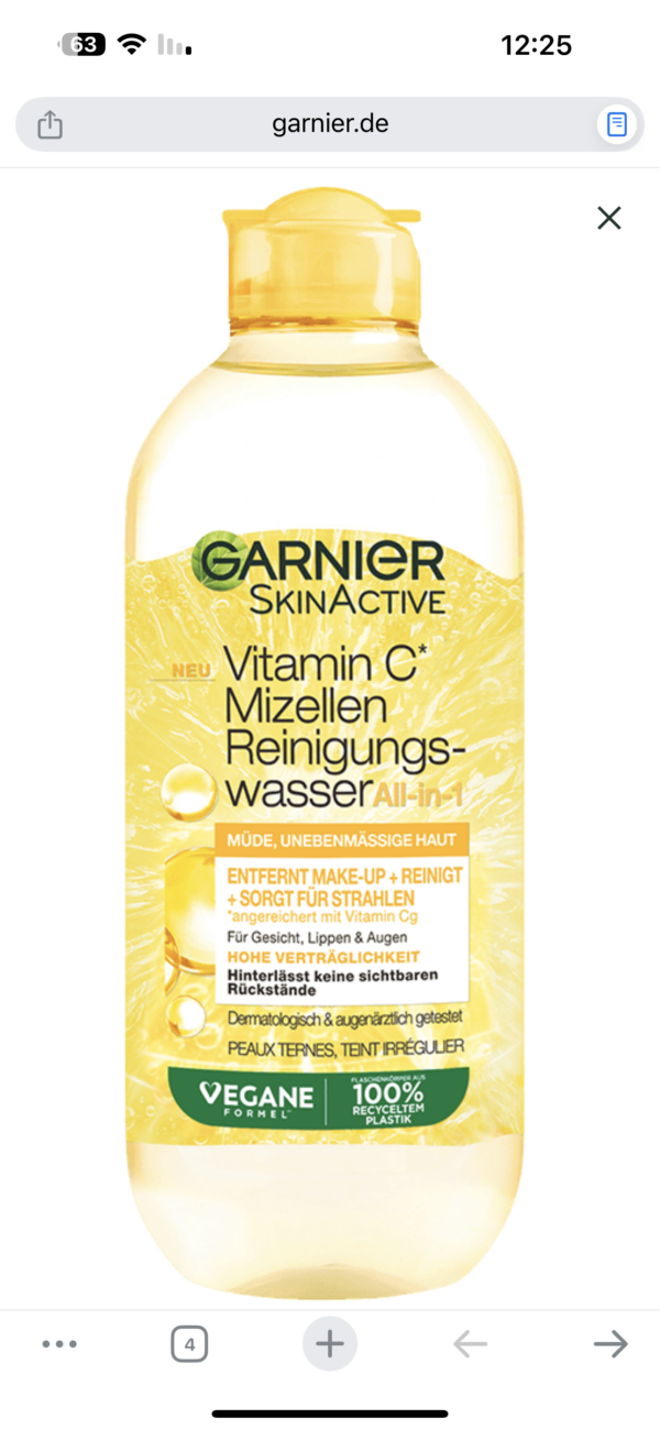 img_1233 غارنيه ميسيلار فيتامين C