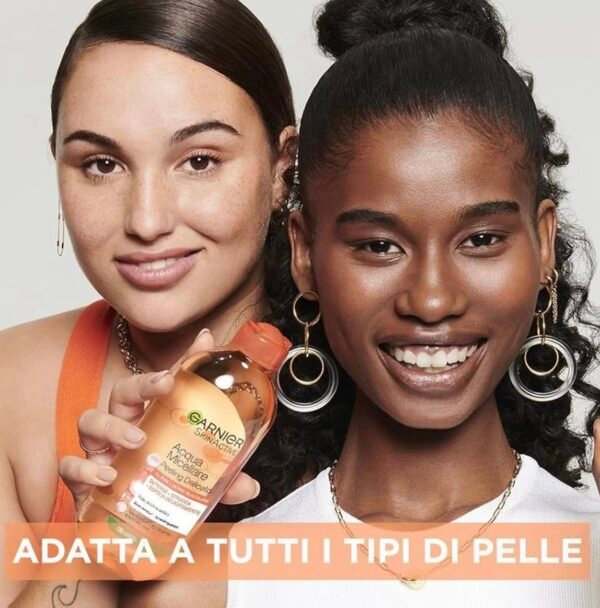 � غارنيه ميسيلار بالتقشير اللطيف – تنظيف + تقشير