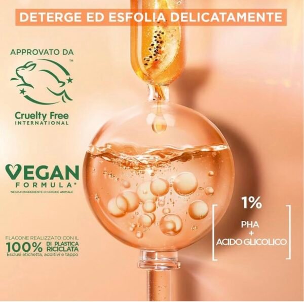 � غارنيه ميسيلار بالتقشير اللطيف – تنظيف + تقشير