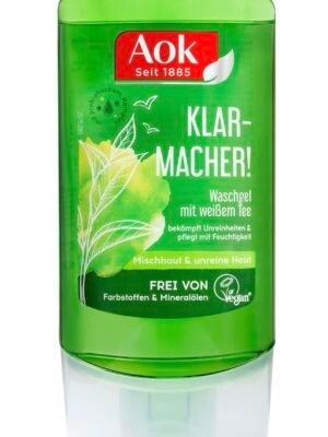 غسولة AOK بالچاي الأبيض