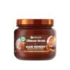 ماسك Garnier Ultimate Blends Hair Remedy – Smoothing Mask بزبدة الكاكاو وزيت جوز الهند