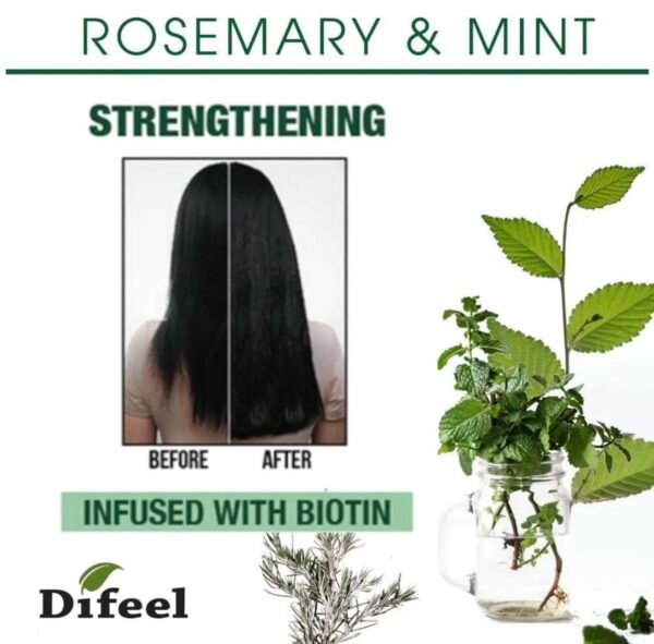 ماسك Difeel بالروزماري والنعناع + بيوتين