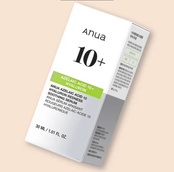 file_150.jpg Anua Azelaic Acid 10% + Hyaluron Serum
سيروم علاجي كوري يهدّي البشرة ويعالج الاحمرار والحبوب ويخلّي البشرة صافية ومتوازنة
ممتاز للبشرة الحساسة والمعرّضة للحبوب