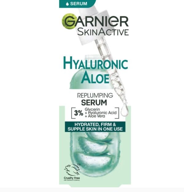 Hyaluronic Aloe Replumping
إذا بشرتچ عطشانة وتحسينها باهتة أو مشدودة، هذا السيروم راح يصير صديقچ اليومي