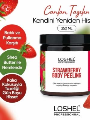 LOSHEL – Strawberry Body Peeling سكراب جسم بالفراولة
