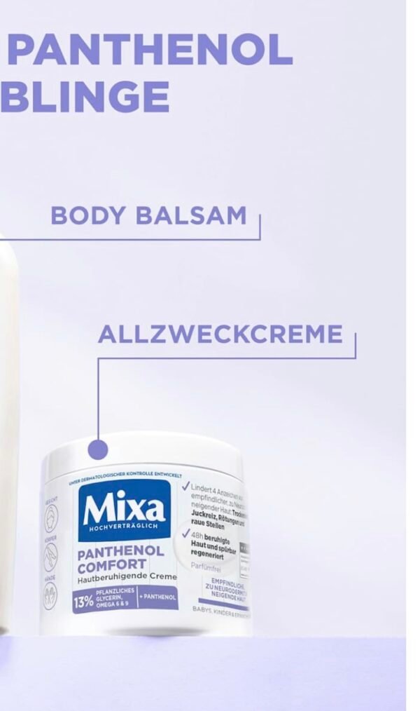 screenshot-169 كريم Mixa Panthenol Comfort – راحة فورية للبشرة المتعبة والحساسة