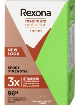 Rexona Maximum Protection Cream – Sport مزيل العرق   Strength