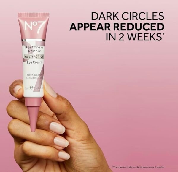 كريم العين No7 Restore & Renew Multi Action 👀💗
إذا الهالات والخطوط