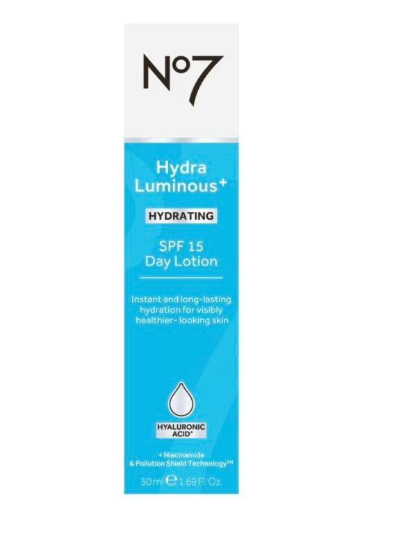 لوشن النهار No7 Hydra Luminous+ SPf 15
إذا بشرتچ عطشانة وتحبين نضارة طول اليوم، هذا اللوشن راح يعجبچ كلش �