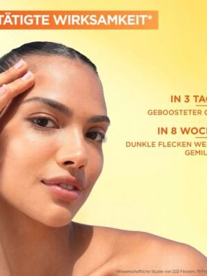 يروم Garnier Vitamin C+ Glow Booster
إذا بشرتچ باهتة أو بيها آثار حبوب وتصَبّغات