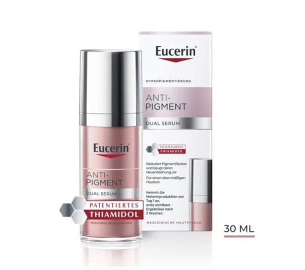 screenshot-297 Eucerin Anti-Pigment Dual Serum
سيروم علاجي قوي للتصبغات والبقع الداكنة، يشتغل على تفتيح البشرة وتوحيد لونها مع الاستمرار