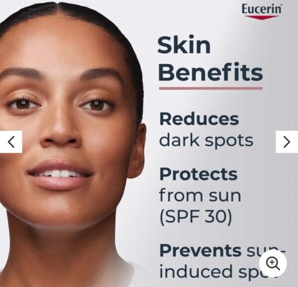 Eucerin Anti-Pigment Day Cream SPF 30
كريم نهاري علاجي للتصبغات، يوحد لون البشرة ويحميها من الشمس بنفس الوقت