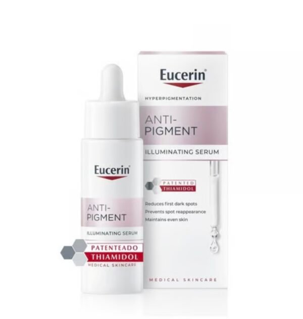 Eucerin Anti-Pigment Skin Perfecting Serum
سيروم خفيف ينطي نعومة ولمعة صحية للبشرة، ويعالج التصبغات ويخلي اللون متجانس