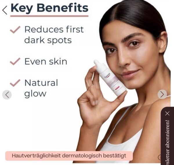 Eucerin Anti-Pigment Skin Perfecting Serum
سيروم خفيف ينطي نعومة ولمعة صحية للبشرة، ويعالج التصبغات ويخلي اللون متجانس