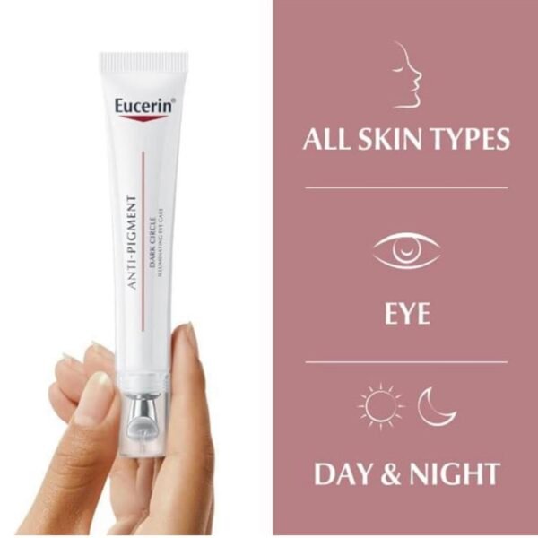 screenshot-337 Eucerin Anti-Pigment Dark Circle Eye Cream
كريم عيون مخصص للهالات السوداء والتصبغات، ينوّر منطقة العين ويخليها فريشة ومرتاحه