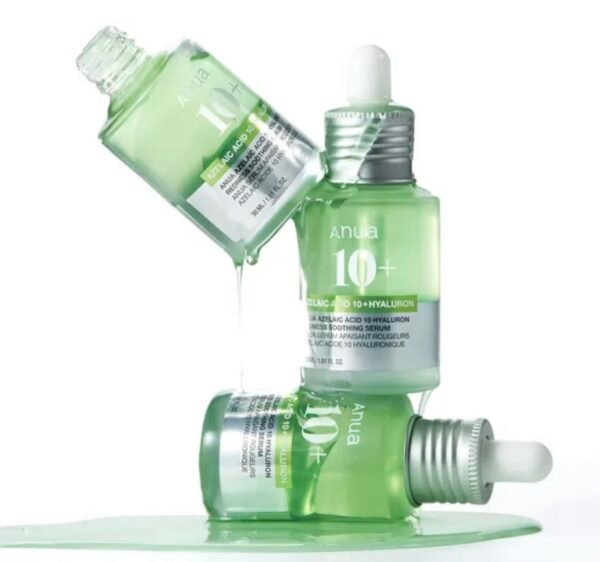 screenshot-346 Anua Azelaic Acid 10% + Hyaluron Serum
سيروم علاجي كوري يهدّي البشرة ويعالج الاحمرار والحبوب ويخلّي البشرة صافية ومتوازنة
ممتاز للبشرة الحساسة والمعرّضة للحبوب