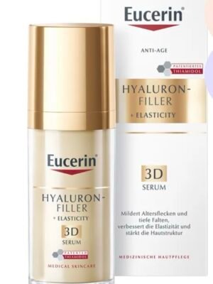 سيروم Eucerin Hyaluron-Filler + Elasticity 3D
إذا بشرتچ بيها تجاعيد، ترهل أو بقع عمرية، هذا السيروم راح تحبينه