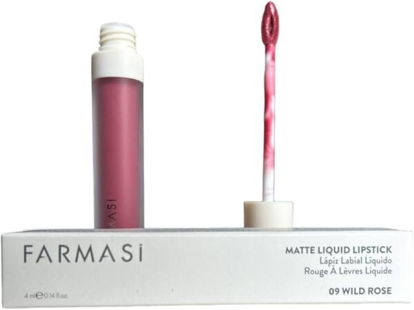 أحمر شفاه Farmasi Matte Liquid Lipstick Muave Wild Rose